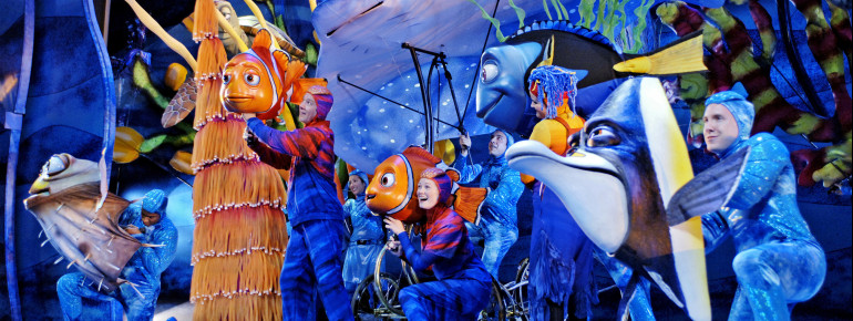 In den Parks gibt es ein großes Angebot an Shows und Musicals.
