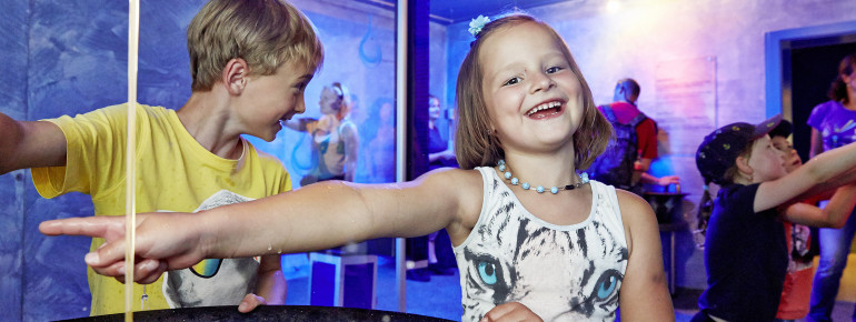Für Kinder gibt es viel zu entdecken im Haus des Wassers.