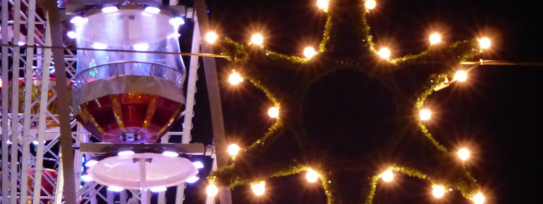 Die Geschichte von der Heimkehr des Webers bildet das Leitmotiv des Weihnachtsmarktes.