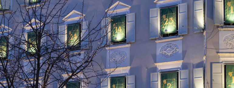Das Adventskalender-Haus