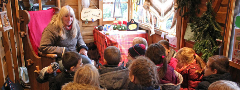 Sonntags gibt es ein Kinderprogramm