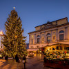 In der Vorweihnachtszeit findet der Weihnachtsmarkt in Lugano statt.