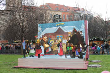 Wie aus einem Märchenbuch - so kommt einem Prag zur Weihnachtszeit vor.