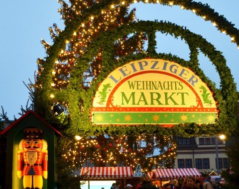 Das Tor zum Weihnachtsmarkt