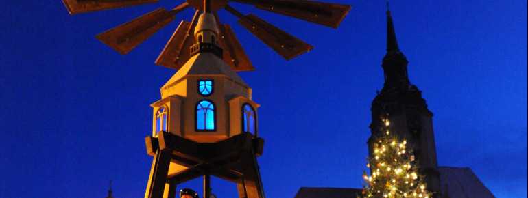 Am Weihnachtsmarkt gibt es Vieles zu sehen.