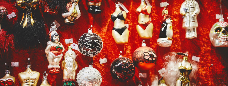 Christbaumschmuck der besonderen Art.