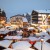 Weihnachtsmarkt Seefeld mit beleuchteten Turm