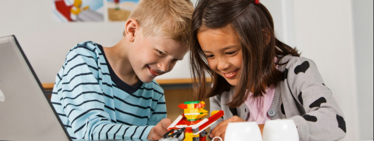 Mit Lego WeDo können Roboter zum Leben erweckt werden.