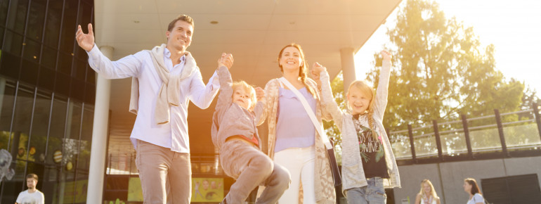 Der Eingangsbereich des Welios Science Centers.