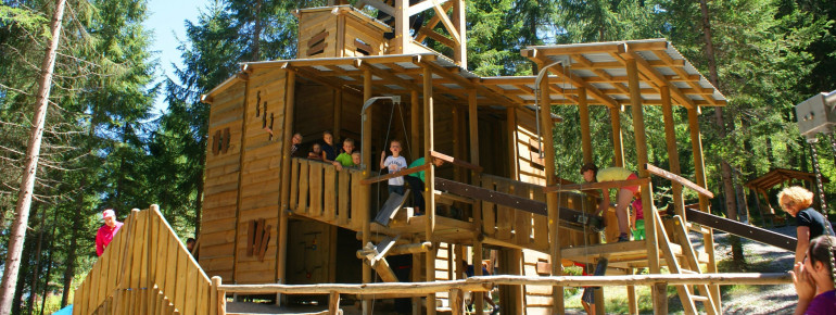 Das große 'Bergwerk* im Wichtelpark.