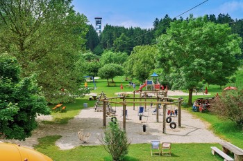 Der Abenteuerspielplatz lässt für Kinder keine Wünsche übrig.