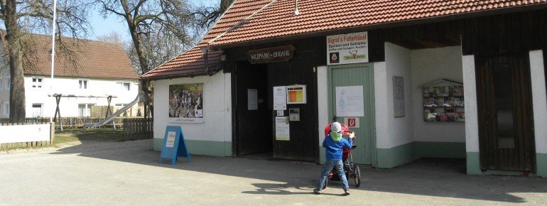 Eingansbereich in den Wildpark Ortenburg
