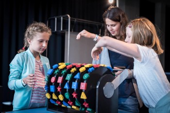 Eine Reihe an interaktiven Elementen kann im explorinho in Aalen ausprobiert werden.