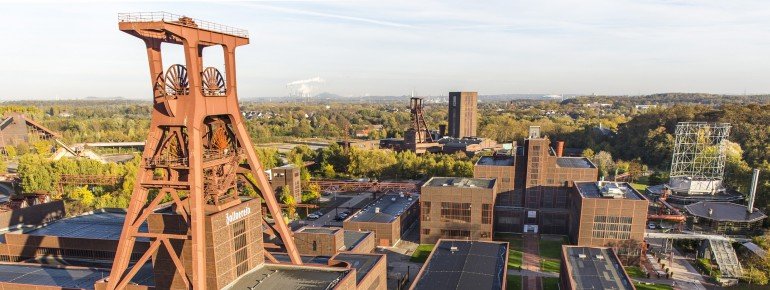 Blick über das UNESCO-Welterbe Zollverein