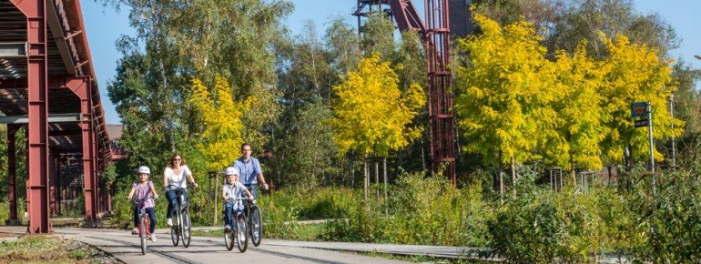 Radfahren im ZOLLVEREIN® Park