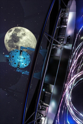 Innenaufnahme des Zeiss Planetariums