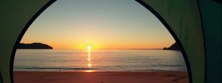 Beautiful views of the sunset - right on the beach!