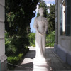 A statue of Austrian empress Elisabeth ("Sisi") at the Achilleion