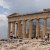 The Parthenon, the temple in honour of the main goddess Athena, towers above all other buildings on the Acropolis.