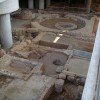 Archaeological excavation site inside the Acropolis Museum