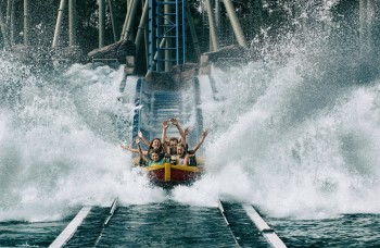 The Skatteøen is Northern Europe's largest water ride.