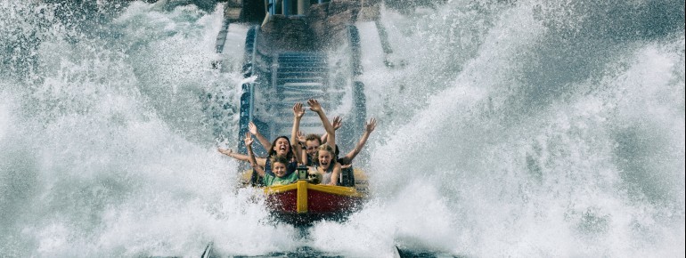 The Skatteøen is Northern Europe's largest water ride.