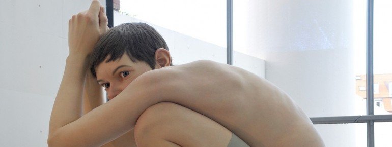 Art work by Ron Mueck, 1999