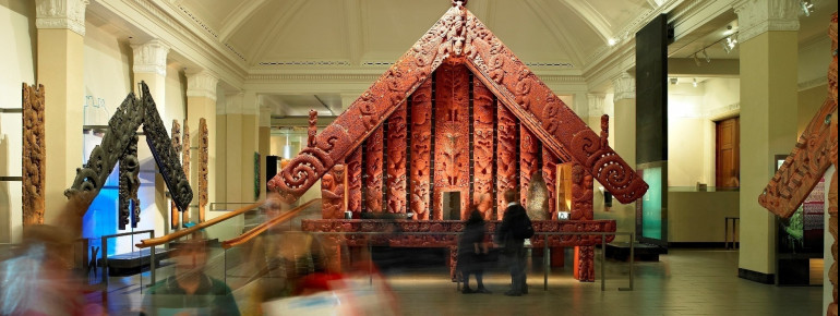 Pataka in the Maori section