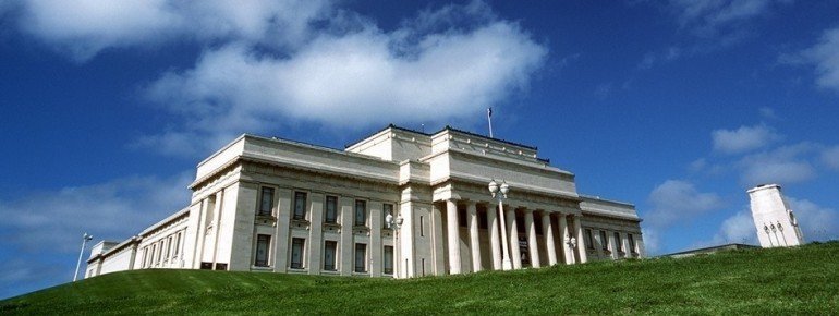 Exterior view of Auckland Museum
