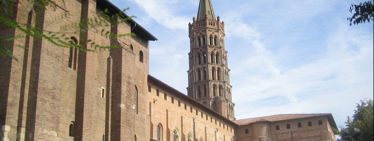 The basilica of Saint Sernin