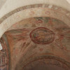 Wonderful ceiling frescos within the basilica