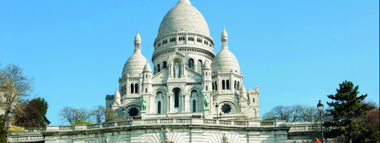 Basilica Of The Sacre Coeur Tourist Attraction Paris