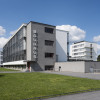The Bauhaus in Dessau was built in 1925-26 according to the plans of Bauhaus director Walter Gropius.