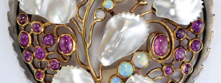 Art nouveau – pendant, Karl Rothmüller, around 1910