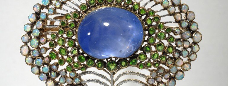 Art nouveau- brooch, Karl Rothmüller, around 1908