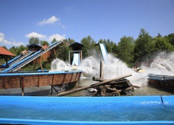 A refreshing adventure - the wild water ride.