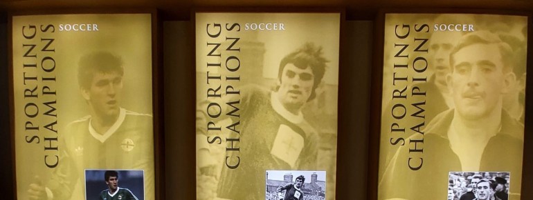 A dedicated section in the visitor exhibition is devoted to the most famous Northern Irish people.