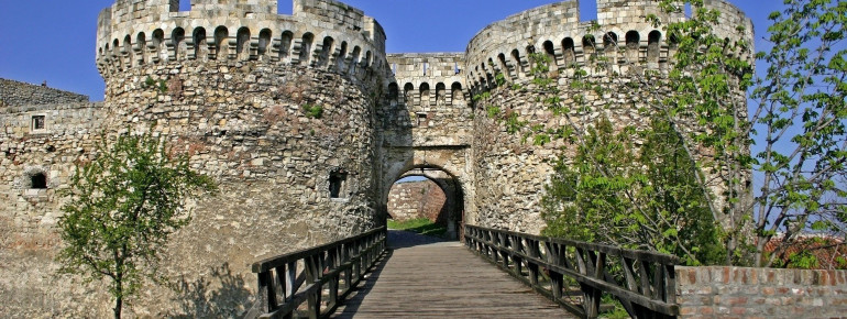 Once a strategic defense building, the Belgrade Fortress serves as a museum today.