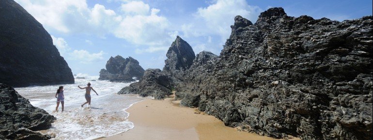 Fantastic bathing beaches on the beautiful island