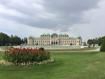 The Belvedere Palace is one of the most important palace buildings in Vienna.