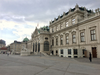 The Belvedere Palace contains a large art collection.