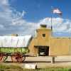 The Fort used to be an important trading post in the Southwest of the USA