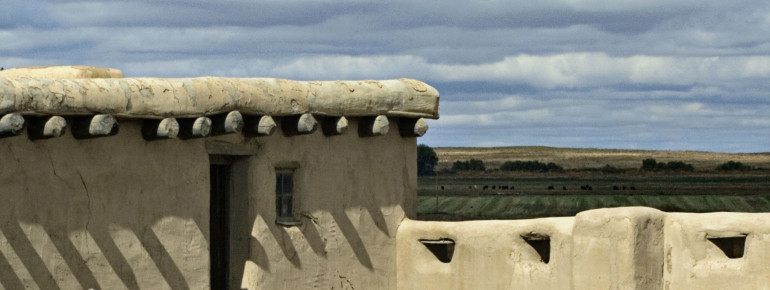 Goods were traded here or people could rest in the fort