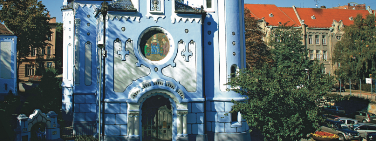 Church St. Elizabeth is one of Bratislava's most important landmarks.