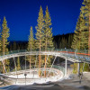 The Breathtaker Alpine Coaster at night: During Ullr Nights, the coaster is open until 8:30 pm.