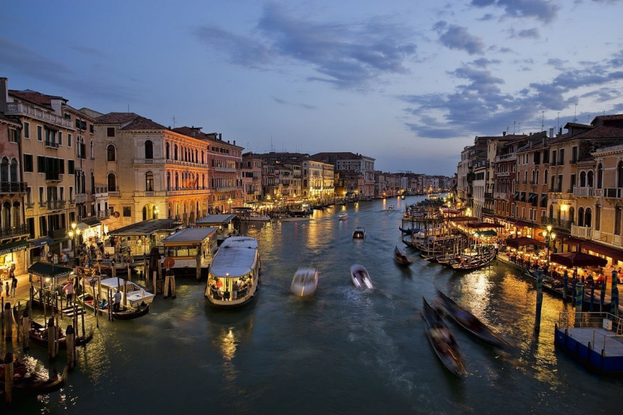 Canale Grande Tourist Attraction Venedig