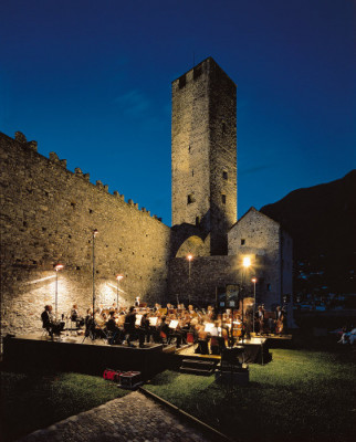 The castel also provides a nice atmosphere for events.