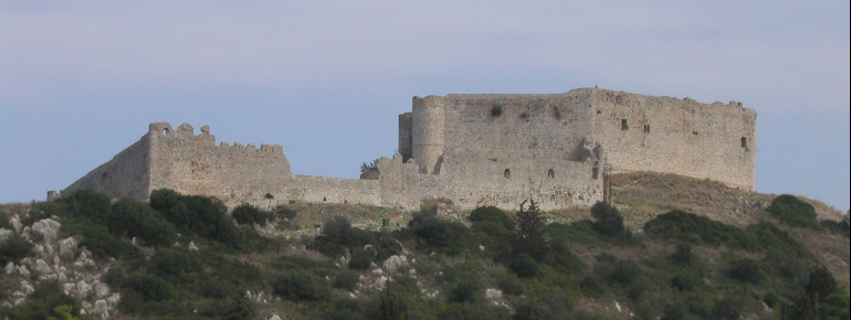 The castle from below