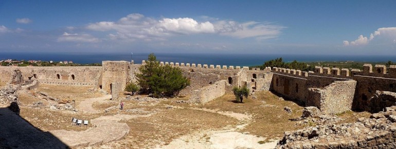 The view of the sea
