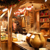 Numerous regional treats are sold at the Christmas market.